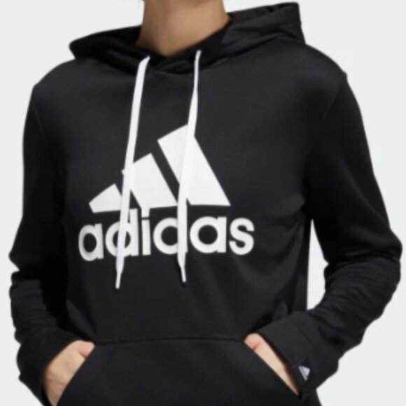 Brand New adidas Women's Aeroready Game and Go Big Logo Sportswear Hoodie - Picture 8 of 8